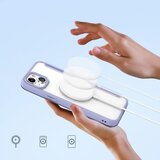 Dux ducis Skin X Pro – MagSafe kompatibilna preklopna torbica za Apple iPhone 15 Plus ljubičasta | shoptok.hr