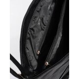 Shelvt Black handbag with gold zippers | shoptok.hr