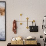 Kalune Design Zidna vješalica za žene, 6 kuka, zlatna boja | Eponuda.ba