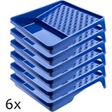 KADAX pladenj za barvo velik 320x350 mm za valjček za barvanje komplet pladnjev za valjčke 6 kosov, (5000356913) Cene