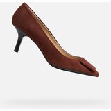 Geox Burgundy women's pumps Kleopy - Women's Cene