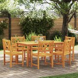 vidaXL Vrtni stoli 6 kos 56x55.5x90 cm Trden les akacija | Shoptok.si