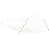  Rastlinjak z jeklenim okvirjem bel 42 m² 14x3x2 m | Shoptok.si