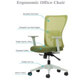 Hanah home Set 2 kancelarijske stolice Lumbar 108 Green | ePonuda.com