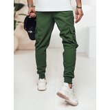 DStreet Spodnie męskie cargo zielone | shoptok.hr