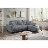CARRYHOME KOTNA SEDEŽNA GARNITURA, tkanina antracit | Shoptok.si