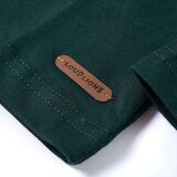 vidaXL Otroška majica z dolgimi rokavi temno zelena 128 | Shoptok.si
