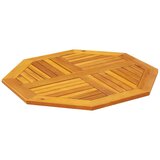 Stolna ploča 80x80x2,2 cm osmerokutna od masivnog drva bagrema | Eponuda.com