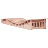  Ležaljka za sunčanje 205 x 60 x 31,5 cm od masivne duglazije | shoptok.hr