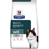 Hill’s Prescription Diet w/d Multi-Benefit s piščancem - Varčno pakiranje: 2 x 3 kg | shoptok.hr