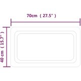  LED kopalniško ogledalo 40x70 cm, (20919822) | Shoptok.si