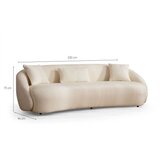 Atelier Del Sofa sofa sa 3 sedišta napoli 3 cream | Eponuda.com