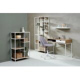 Molarem Home Regal COSTA B - lamelirana ploča - hrast/bijela | shoptok.hr