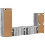  Komplet TV omaric 4 pcs Siva Sonoma Konstruiran les - - Siva - 67.7 - 30 x 31 x 100 cm - 2025-vidaXL-Uvoz_2 | Shoptok.si