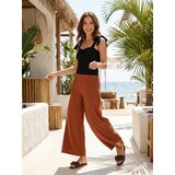 Sinsay Rebraste wide leg hlače | shoptok.hr