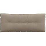  Jastuk za leđa Sivo-smeđa 120 x 50 cm Mikrofiber tkanina | Eponuda.com