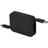 Meixi Uvlačivi Type-C kabl GALVAN 240W – Type-C na Type-C/ PD/ najlon/ crni Cene