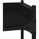 vidaXL Polica za pralni stroj 67 x 25 x 163 cm Konstruiran les | Shoptok.si