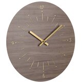 Eglo 425508 - Zidni sat TAKAHAGI, 1xAA, prečnik 30 cm, braon | Eponuda.com