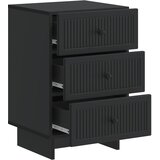  Noćni ormar s ladicama Crna 43 x 41 x 66,5 cm Konstruirano drvo | shoptok.hr