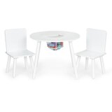 ECO TOYS EcoToys WH135 bijeli set dječji stol sa stolicama 2 komada | shoptok.hr