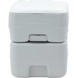  Kamperski WC Siva i bijela 41,5 x 36,5 x 42 cm Polietilen | shoptok.hr