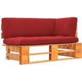  Kutna vrtna sofa od paleta boja meda od impregnirane borovine | shoptok.hr