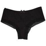 LILLY basic set gaćica brasiliana sa čipkom crne Cene