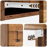 Stolna montirana na zid Staro drvo 87,5 x 34,5 x 17 cm | shoptok.hr