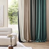 Douceur d intérieur Bež izolacijska zavesa iz rebrastega žameta 140x260 cm Madison – | Shoptok.si