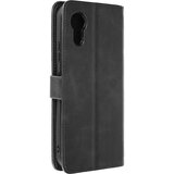 AVIZAR Torbica s preklopom za Samsung Galaxy Xcover 7 Zgornji šivi Z ročnim trakom, Črna, (5000013884) | Shoptok.si