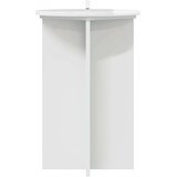 Stalak za biljke 2 pcs Bijela visokog sjaja Ø40 x 60 cm | shoptok.hr