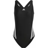 Adidas 3-STRIPES Ženski jednodjelni kupaći kostim, crna, veličina