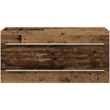  Kupaonski Lavabo - Umivaonik s ugrađenim umivaonikom od starog drva i obrađenog drva | shoptok.hr