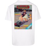 Merchcode Men's T-shirt The Skateboard Magazine Cover No 11 Oversize white | Shoptok.si