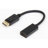 E-green Adapter DisplayPort 1.4(M) - HDMI 2.0(F) kabl 20cm crni Cene