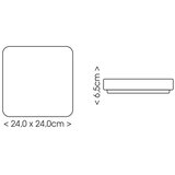  Ecolite W3094-12W - LED stropno svetlo za kupatilo LUKY LED/12W/230V IP44 | Eponuda.com