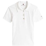 Tommy Hilfiger bela ženska polo majica THWW0WW45436-YBL