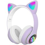 Slušalice za djecu CAT EAR Kids STN-28, bluetooth, ljubičaste  Slušalice za djecu CAT EAR Kids STN-28, bluetooth, ljubičaste Slike
