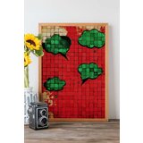 Wallity uramljena slika Popmosaıc26, 33x48 cm | ePonuda.com
