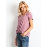 BASIC Feel Good T-shirt-RV-TS-4838.54P-dark pink | Shoptok.si