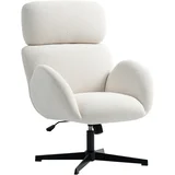 pisarniški stol poliester, jeklo 68D x 67Š x 103–113V cm Krem bela, (5000242938)