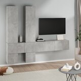  Zidni TV ormarić siva boja betona od konstruiranog drva | shoptok.hr