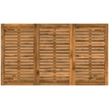  Stol za bar u vrtu Prirodna i crna 141 x 80,5 x 105 cm | shoptok.hr