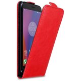 Cadorabo Ohišje, združljivo z Lenovo K6 / K6 POWER v rdeče jabolko - Zaščitni ovitek v obliki flipa z magnetnim zapiranjem, (20564944) | Shoptok.si