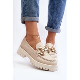 CheBello Women's Leather Moccasins with Decoration | ePonuda.com