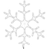  Figura božićne pahulje LED 3 kom topla bijela 59 x 59 cm | shoptok.hr