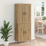  Highboard Umjetnički hrast 69,5 x 34 x 180 cm Konstruirano drvo | shoptok.hr