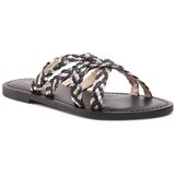 Les Tropeziennes Natikači Diamseo C063423 Black/Gold | Shoptok.si