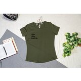 NIKO kao ja - Strukirana majica Maslinasta M | ePonuda.com